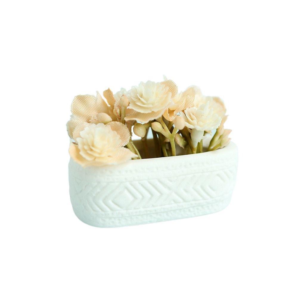 Multicolor Dollhouse Flower Bonsai Babysbreath Jasmine Micro Bonsai Toy Miniature Potted Plants