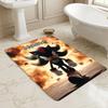 Personalized Name Shadow Sonic Living Room Non-Slip Area Rug Soft Carpet for Bedroom Playroom Sofa Office Home Decor Doormat