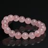 Hongchu Crystal Natural Grapefruit Agate Bead Bracelet Ice Madagascar Pink Quartz Bracelet