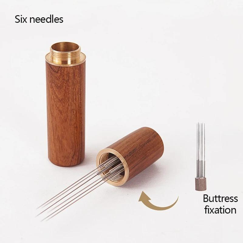 1Pc New Coffee Stirrer Needle Espresso Powder Stirrer Distributor Leveler WDT Distribution Tool Distribution Barista Accessories