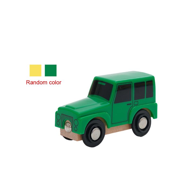 New Wooden Multifunctional Magnetic Car Scenery Car Toy For Kids Compatible with Thomas Wooden Train Track