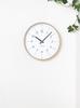 KATOMOKU plywood clock 18 Natural Wall Clock with Continuous Second km-110NA Hand, 304mm (Radio-controlled)