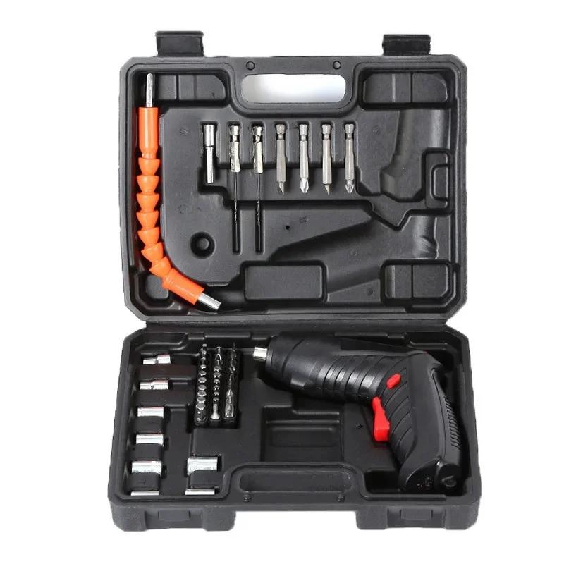 3.6v Power Tools Set Household Maintenance Repair 1800mAh Lithium Battery Small Handheld Drill Lithium Nut Gun