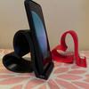 Heart Phone Stand 3D Printed Heart Shaped Mobile Phone Holder for Smartphones Tablets Kindles Romantic Desk Accessory for Home Office Nightstand