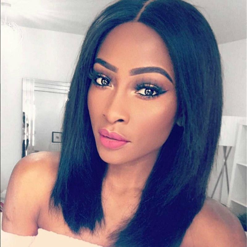 

1шт стильная мода новые женщины девушки pro салон короткие прямые бобо волосы косплей парик черный