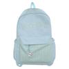 Korean Version of Casual Plaid Backpack Men's and Women's Large-capacity Going Out Commuting Travel Backpack Student Schoolbag