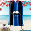 SC Paderborn 07 Strandtuch mit Aufdruck, Großes Weiches Schnelltrocknendes Handtuch für Strand Camping Schwimmen
