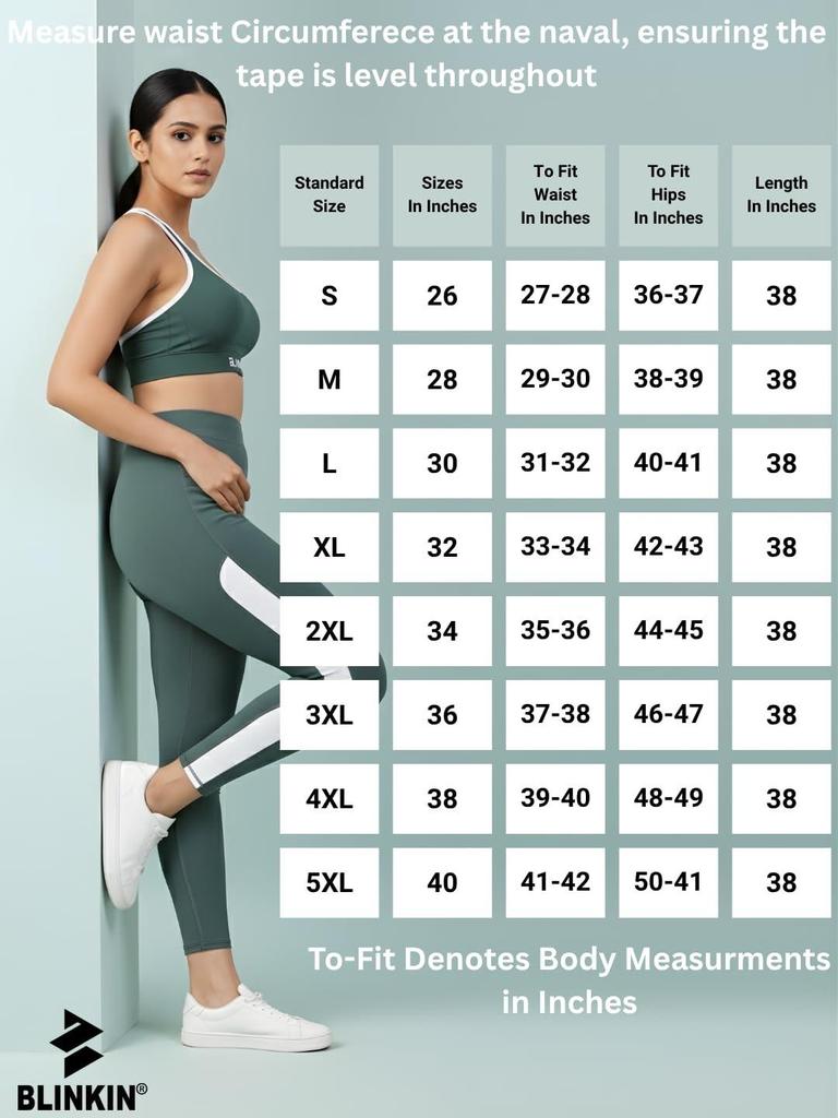 Women's Stretch Fit Yoga Pants, Track Pants Stretchable Gym Legging Tights
