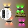 Magnetic Suction RGB Gradient Ambient Light 4-Head Design Smart Sensor Light  Creative Home Decor