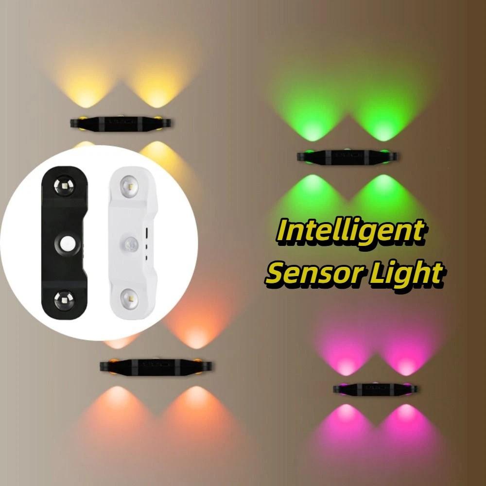 Magnetic Suction RGB Gradient Ambient Light 4-Head Design Smart Sensor Light  Creative Home Decor