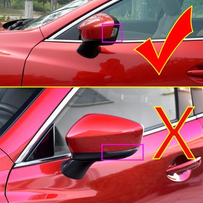 Dla Mazda 6 Atenza 2013 2014 2015 2016 2017 Samochód Zewnętrzna Osłona Lusterka Wstecznego Pokrywa Obudowa Lusterka Drzwiowego Zewnętrzna Malowana