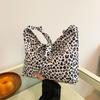 Trendy Korean Chic Autumn Fashion Aesthetic Tote Bag Stylish Shoulder Bag With Soft Fabric