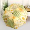 1pc Floral Patchwork Auto Leisure Cool Umbrella - Auto Open/Close Folding Umbrella with Reinforced 8-Rib Frame, 101