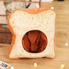 Soft Toast Head Cover Cartoon Design Durian Head Cover  Cosplay Costume Party Photo Props