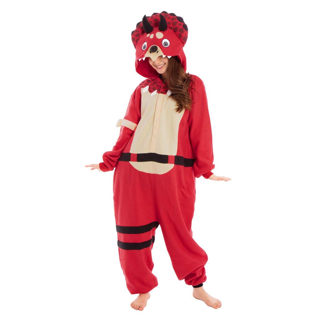 SAZAC Triceratops Fleece Costume, Medium, SZC-222