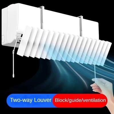 Universal Air Conditioner Windshield Adjustable Airflow Control Baffle  Household