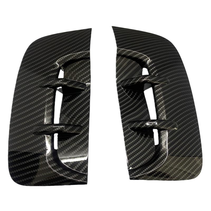 Für Kia Stinger 2018- SeitenTür Karosserie Kotflügel Blatt Brett Dekoration Abdeckung Zierleiste Exterieur Styling Seitenkotflügel Lüftungsöffnung Abdeckung