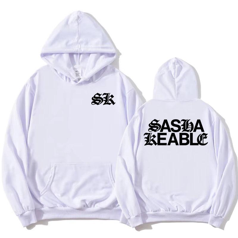 Саша Кібл Співачка Принт Худі З Довгим Рукавом Толстовки З Капюшоном Графічний Одяг Жіночий Чоловічий Осінь