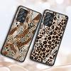 Leopard Print Phone Cover Case for Samsung Galaxy A14 A30 A56 A35 A25 A15 A50 A21 A06 A13 A20 A16 A02 A73 A34 A36 A71 A51 A52