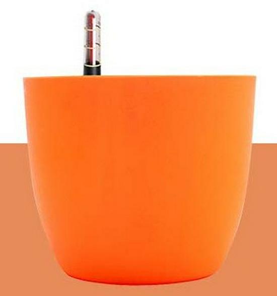 Meileke Colorful Self-Watering Resin Flower Pot - Free Shipping