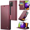 Luxury Leather Case for Samsung A12 A13 A04S A20 A30S M10S A22S A54 A53 A52 A50 A23 A24 A50S A32 M32 A33 A34 A73 A72 A71 Card Pocket Case Back Cover