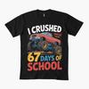 Funny I Crushed Meme 67 Six Seven Meme T-shirt For Men Women 100% Cotton T Shirts Short Sleeve Tops 1112-4