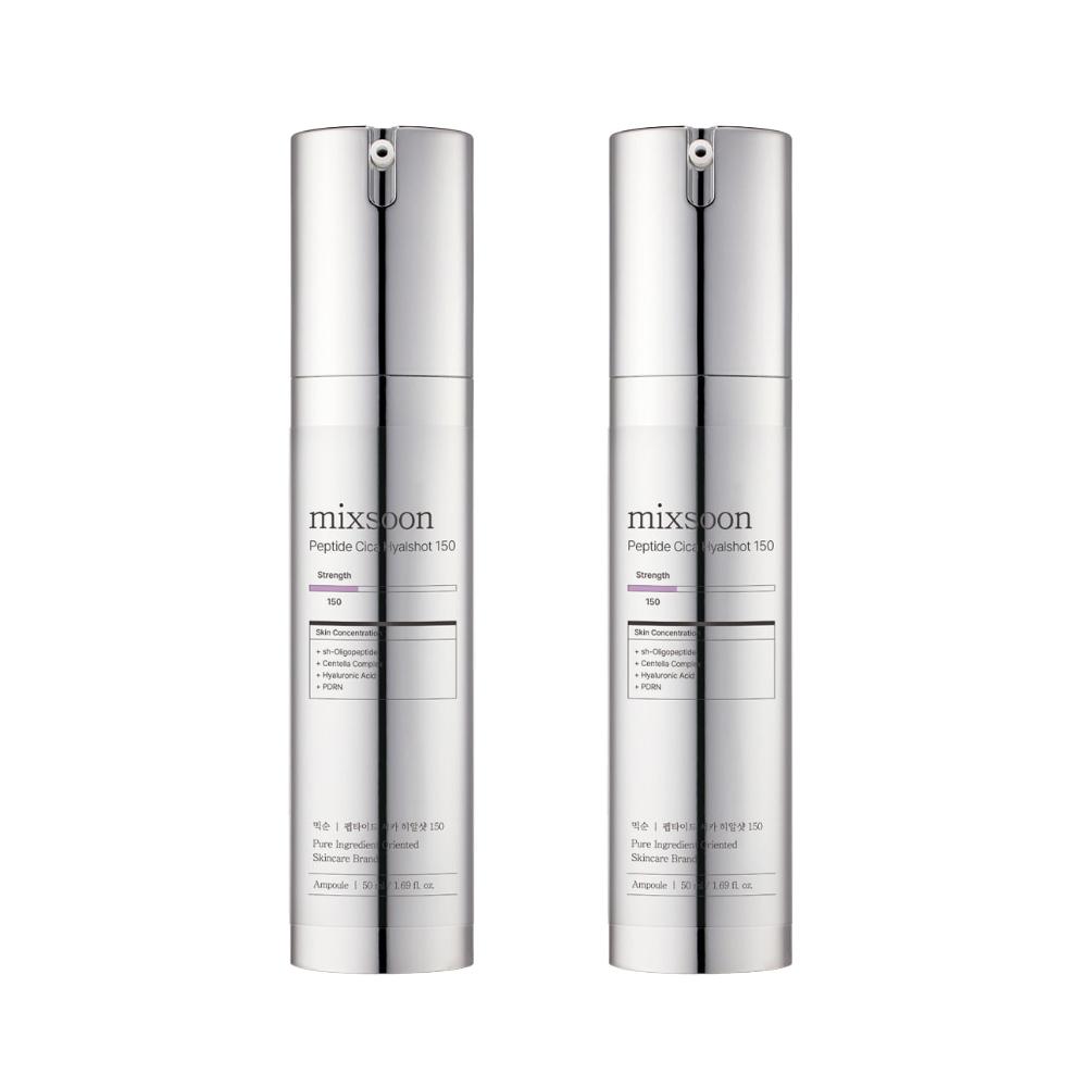 Mixsoon Peptide Cica Hyalshot 150 (50ml) / 350 (30ml) (7 Options)