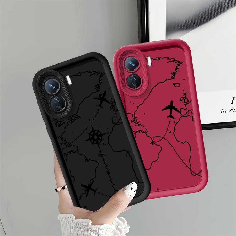 Handyhülle für Xiaomi Redmi Note 14 Pro Plus 12S 11S 9s 11 10S 12 Note 13 10 Flugroute
