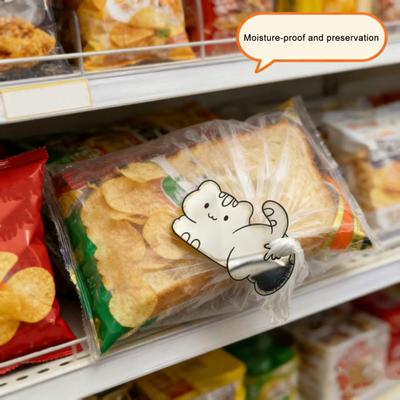 Clip per Pane a Forma di Sedere di Gatto Divertente Acciaio Inossidabile Sigilla Sacchetti Clip per Freschezza Cibo Clip Sigillante per Snack Regalo Originale per Amanti dei Gatti