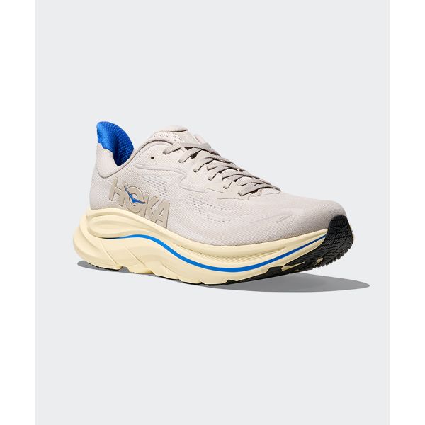 Hoka One One Clifton 10 Clásico Versátil Duradero Transpirable Zapatillas de Running para Hombre Beige 1162030-SCCV
