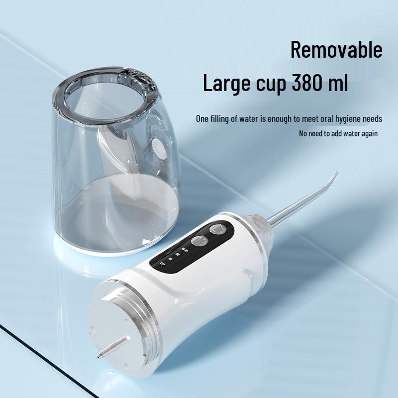 Portable Electric Oral Irrigator Water Flosser - Handheld Teeth Cleaner for Home Use