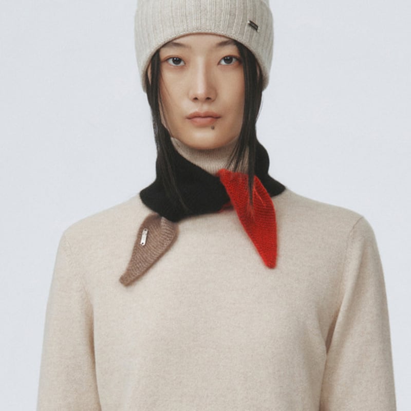 ERHKES 100% cashmere muffler point