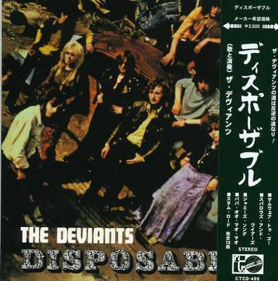 CD DEVIANTS  Disposable Mini Lp Sleeve CTCD495 Captain Trip Re 2006 Japan ObiRock Used