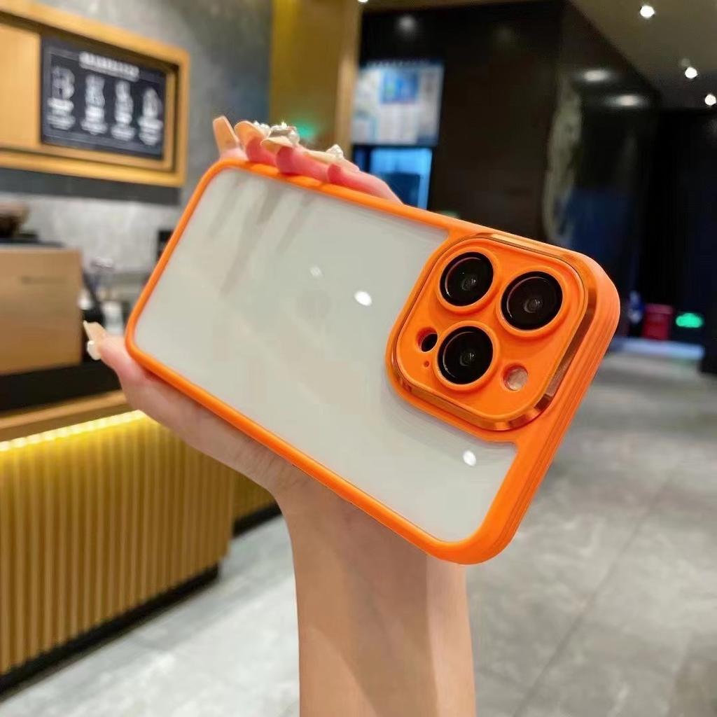 Applicable to iPhone11promax mobile phone case with its own lens film Apple 11 Jingrui all-inclusive transparent 11 protective case