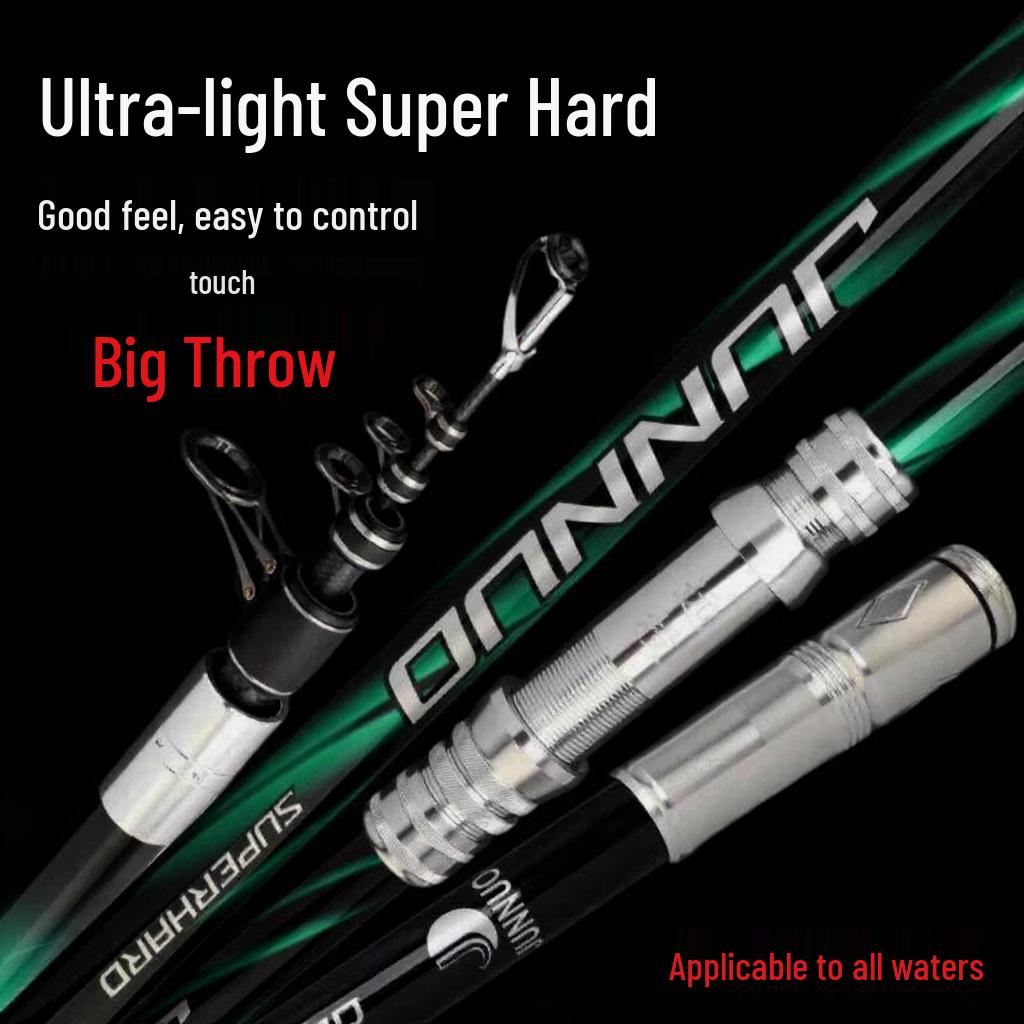 Daiwa Carbon Super Hard Long Cast Sea Fishing Rod Set with Movable Reel Seat