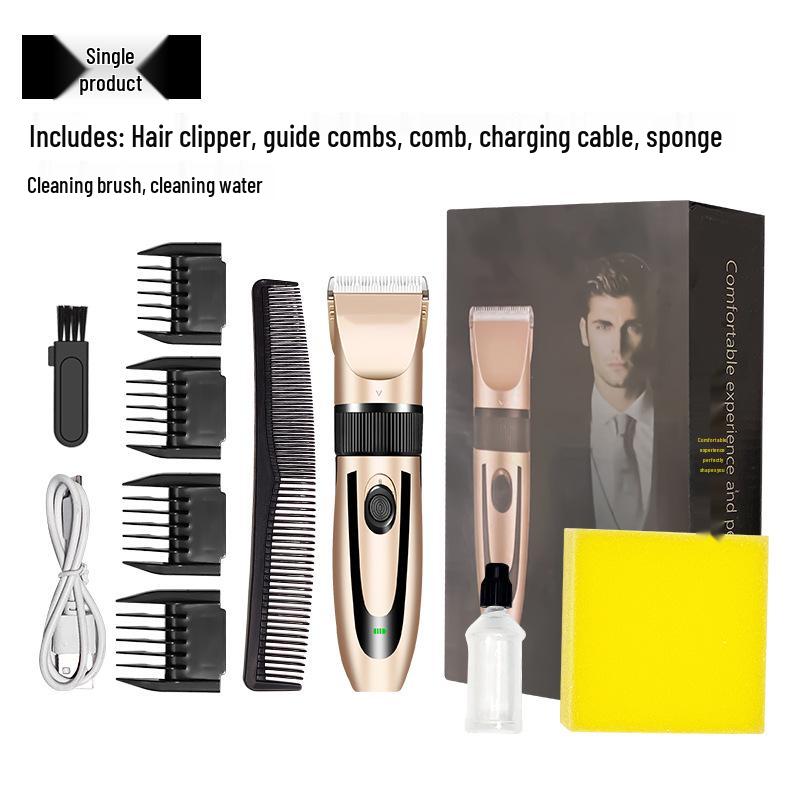 

Rechargeable Electric Hair Clippers & Trimmers with Comb Attachments for Home & Pet Use