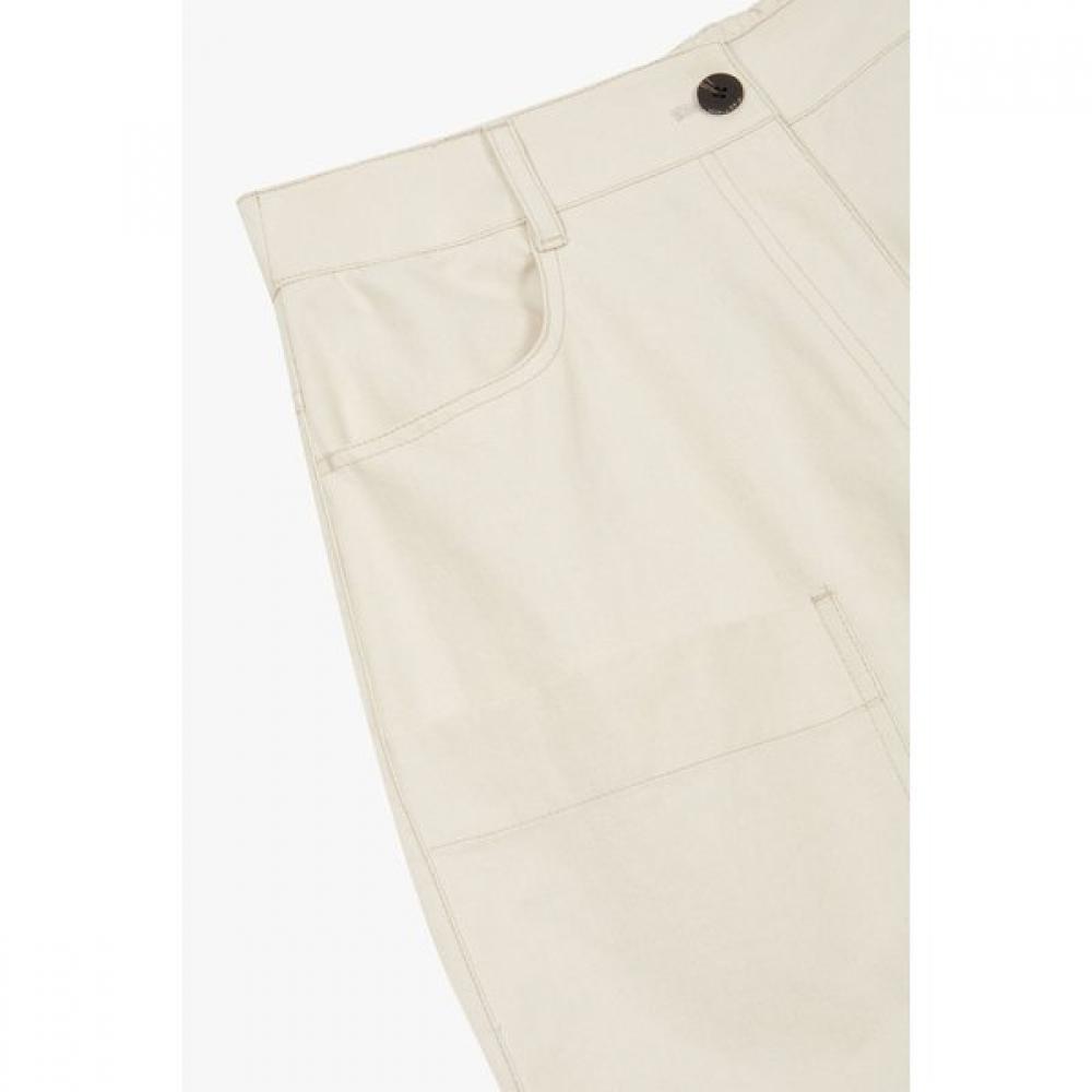 Studio Tomboy Pocket Detail Back Banding Pants  9175231982ar 