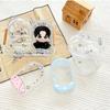 Original Design Transparent PVC Storage Bags for Women Kawaii Doll Storage Bag with Colorful Lanyard Plush Doll Display 2025 New