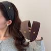 Style Wide-edge Hairband, Sponge High-crown Headband, Hair Reduction Hairstyle Accessory