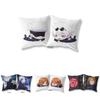 Vibrant 45x45cm Jujutsu Kaisen Cushion Cover With Double Sided Japanese Anime Design For Home Decor