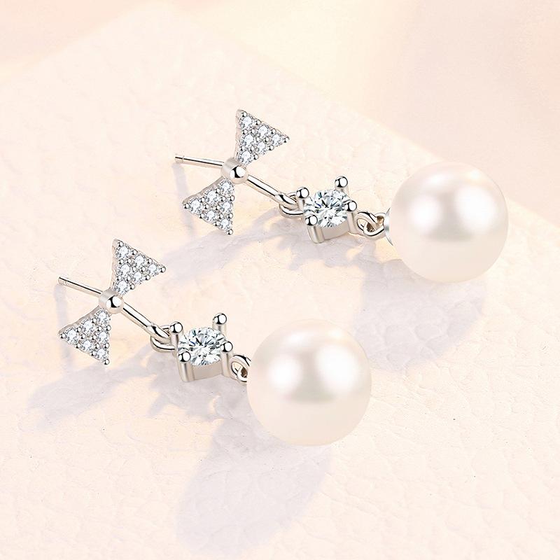 Lindon Copper Alloy Zircon Earrings Drop Earrings For Women Wedding Party Gifts