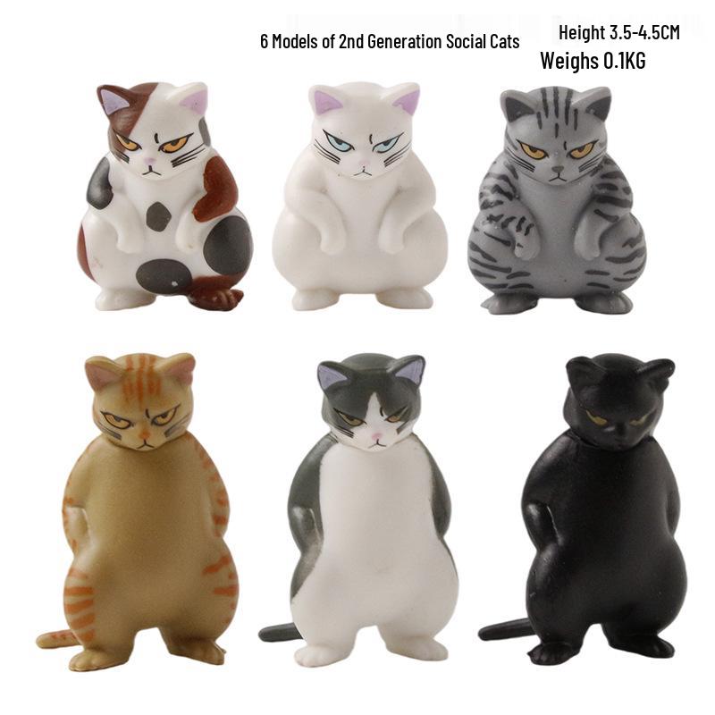 Bezaubernder Katzen-Stiftehalter: Trendige Figur und Schreibtischständer