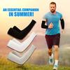 Summer Arm Cover UV Protection Breathable Running Arm Sleeves Outdoor Sport Cooling Sunshade Fishing Cycling Ice Silk Arm Guards