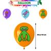 Banban Garden Party Decorations Include A Cake Figurine, Banner, And Balloons
