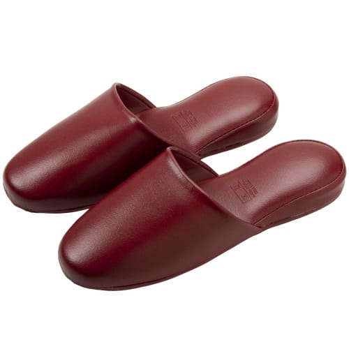 Comfortable Nippon Slippers, Red, Size 26cm, 348555, Perfect for Indoor Use or As Room Shoes.