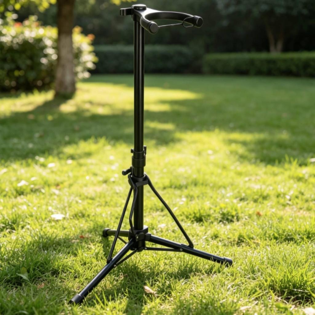 Electric Wind Instrument Stand HeightAdjustable Digital Foldable Aerophone