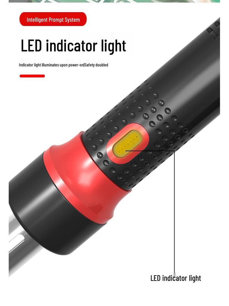 High-Power Industrial-Grade Electric Soldering Iron for Household and Professional Use - Constant Temperature, External Heating.