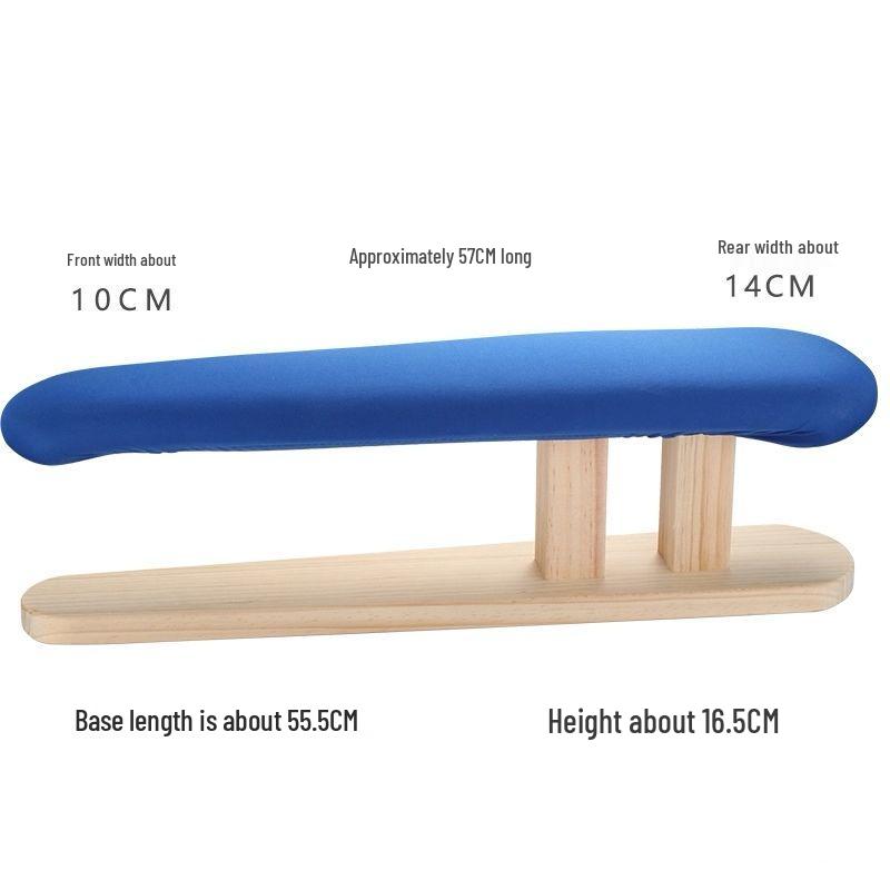 

Компактний прасувальний набір: Кругла табуретка, Дошка, Парова булочка, Стіл, Рука, Клітка для рукава, і Маленька табуретка.