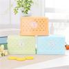 1 Pcs Candy Color Plastic Tissue Box Toilet Type Paper Canister Living Room Napkin Holder for Home Decorations