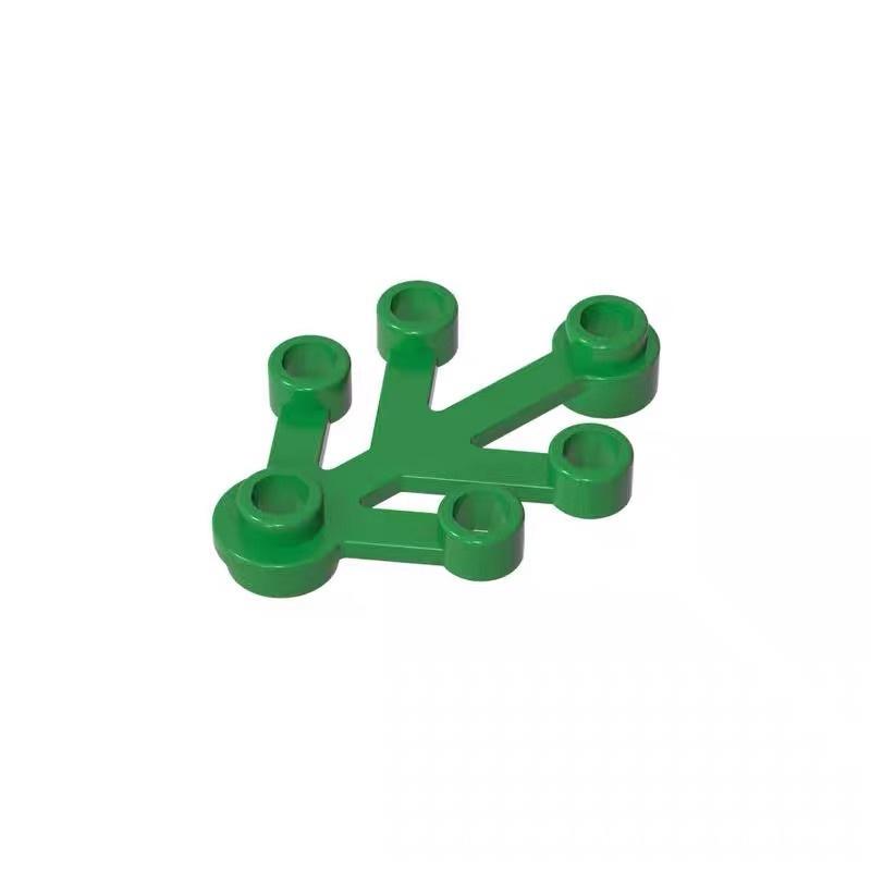 

50g/125PCS Plant Bricks Leaves 4x3 Parts Works With 2423 Moc Constructing Blocks Adult Children Freely DO-IT-YOURSELF 50g--125pcs